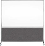 DivideWrite Mobile Whiteboard | Double Sided Dry Erase Board | Portable Office by VERSARE