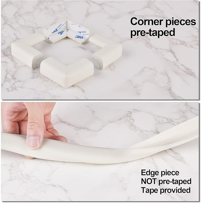 Baby Proofing Edge and Corner Guards, Safety Furniture Bumper, Baby Corner - Image 6
