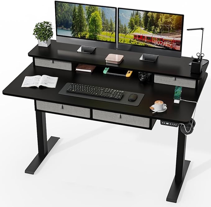 Kingant 55 x 30 Inch Electric Standing Desk by KINGANT