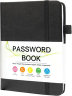 Password Keeper Book with Alphabetical Tabs，4.3"x5.7" Small Password Books by Unknown