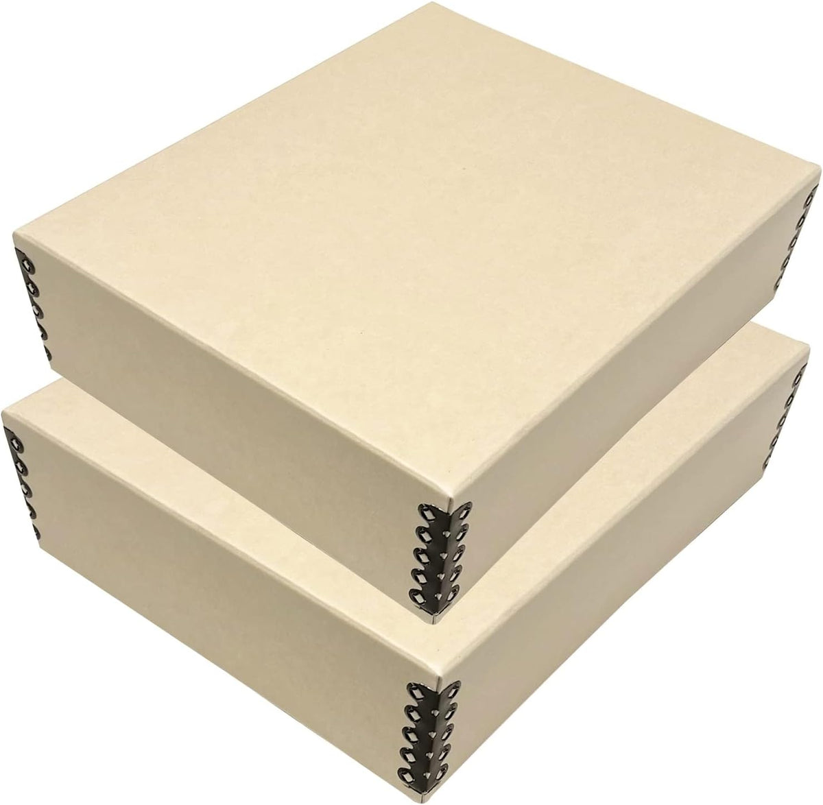 Lineco Museum Archival Storage Box, 8.75x10.75x3 in. Drop Front Design.