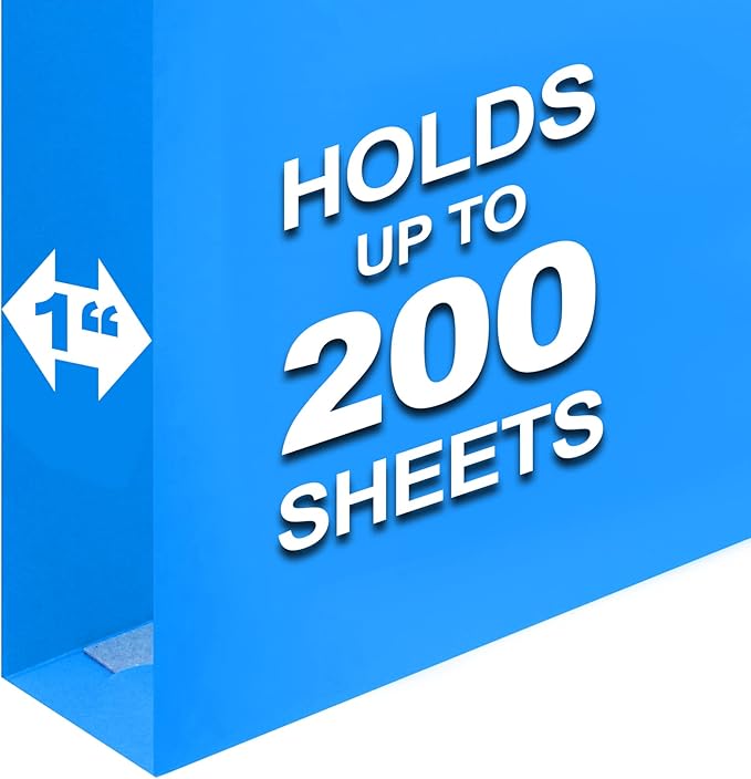 HERKKA Extra Capacity Hanging File Folders, 30 Pack Reinforced Letter Size - Image 4