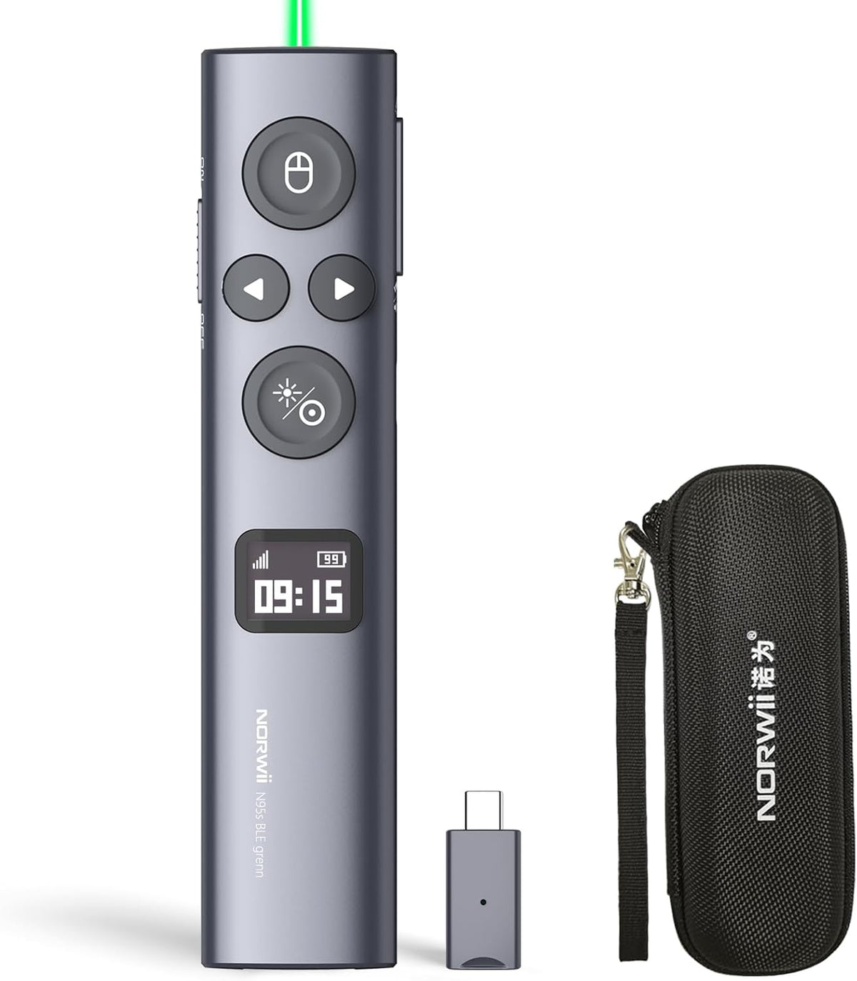 Norwii N95s BLE Presentation Clicker