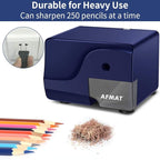 AFMAT Electric Pencil Sharpener Heavy Duty, Colored Pencil Sharpners - Image 4