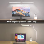 Hensam LED Desk Lamp with Clamp, Double Head Desk Light - Image 3