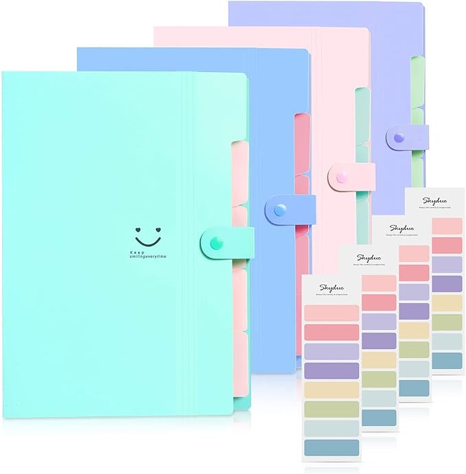 SKYDUE Expanding File Folders by SKYDUE