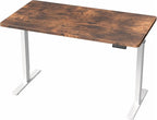 VIVO Electric 43 x 24 in Rustic Standing Desk, Memory Height Adjustment - Image 9