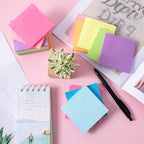 Sticky Notes 3x3, Self-Stick Pads Bright Colors Sticky Note, Recyclable - Image 6