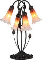 Bieye LS01 Lily Flower Blown Glass Lampshade - Image 5
