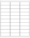 BESTEASY 30-up 2000 Sheets 1" X 2-5/8" Address Shipping Labels