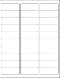 BESTEASY 30-up 2000 Sheets 1" X 2-5/8" Address Shipping Labels by BESTEASYLABELPRINTER