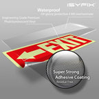 iSYFIX Exit Stickers Signs - Image 9