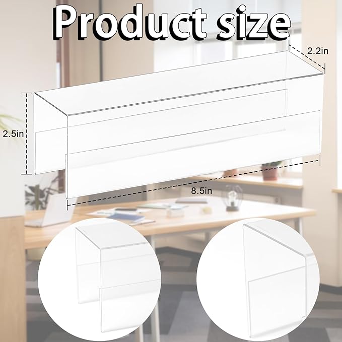 Cubicle Name Plate Holders Cubicle Name Plate Sign Holder Name Plate Bracket - Image 2