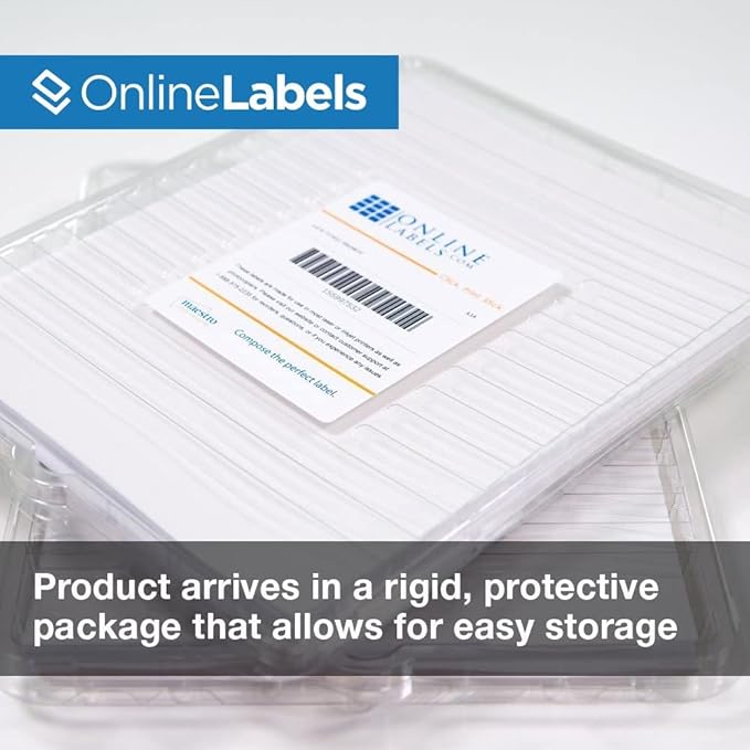 OnlineLabels 2-1/3" x 3-3/8" Printable Name Tags – Permanent Adhesive, & - Image 5