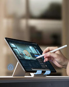 SAIJI Adjustable Tablet Stand Holder Portable Foldable Desktop Stand Dock - Image 9