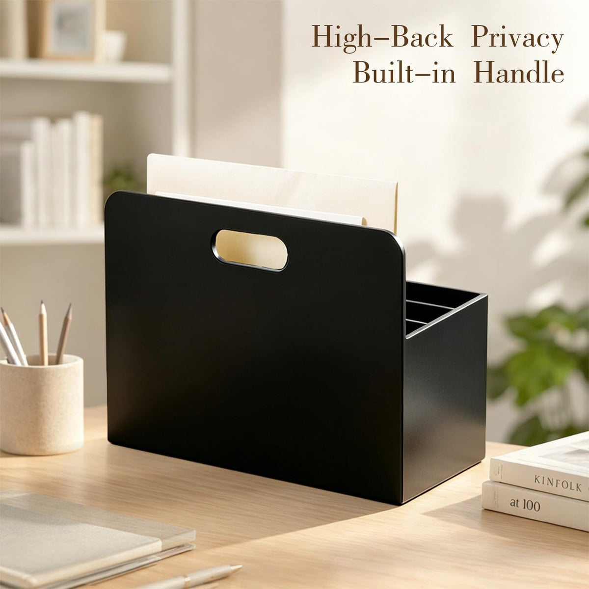 Mail Organizer Countertop, Stationery Accessories File Sorter, Bill Holder