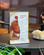 Dynta Acrylic Sign Holder 5x7in Double-Sided Display Stand - Image 2