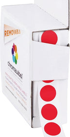 ChromaLabel 1/2 Inch Round Colored Stickers, Removable Sticky Dots Color Coding by ChromaLabel