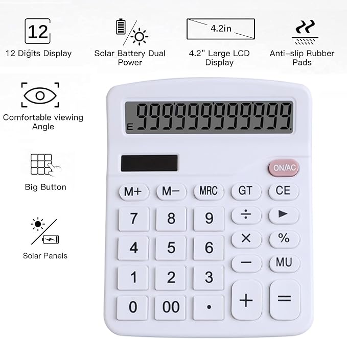 Office Desk Calculator, Cute Calculator - Image 3