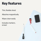 Amazon Basics Magnetic Whiteboard, Dry-Erase Board - Image 2