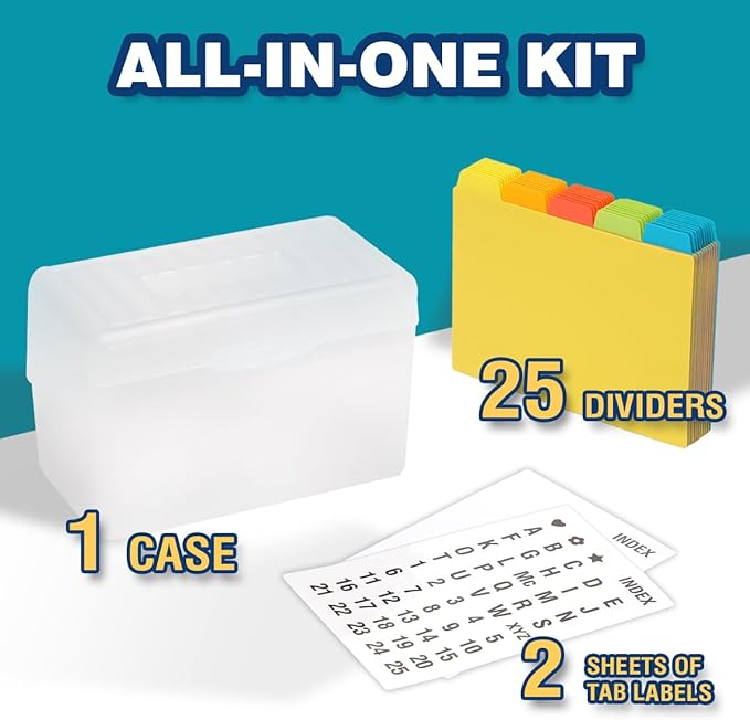 H4D Index Card Holder 4x6 Inches - Image 2
