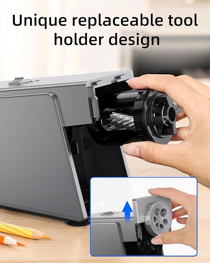 ZMOL Heavy Duty Electric Pencil Sharpener - Image 6
