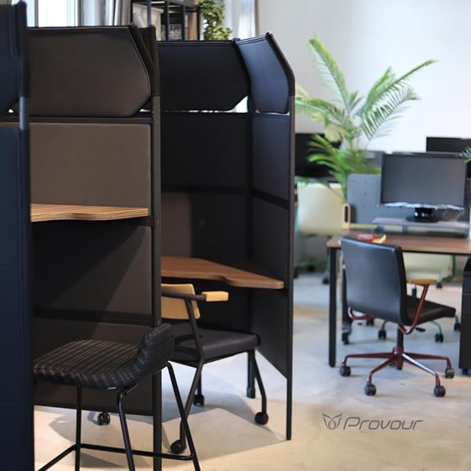 Provour Work Booth, Private Workstation, Room Divider, Office Pod, Acoustic - Image 2