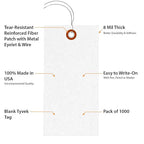 SmartSign White Shipping Tags - Image 4