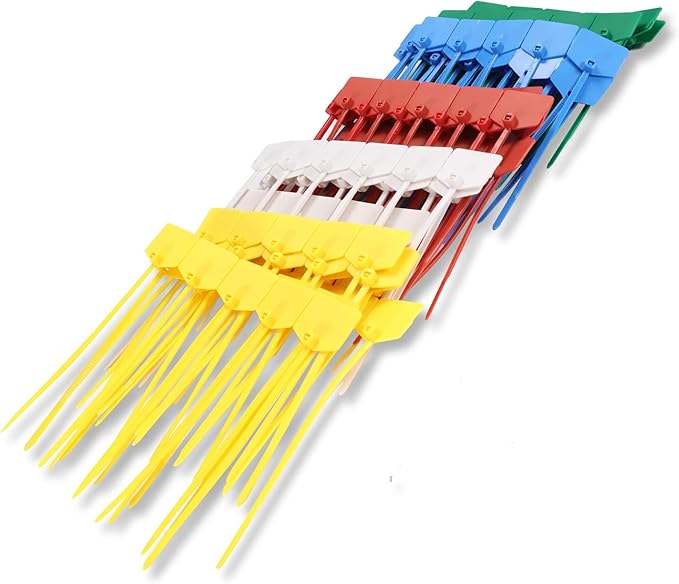 Waterproof Shipping Tags, Plastic Straps Label Mark Tag, Seal Tags Zip Tie - Image 4
