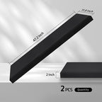 2 Pack 2" Thick Acoustic Panels, 47.24" X 11.81" Fiberglass Wall Panel - Image 3