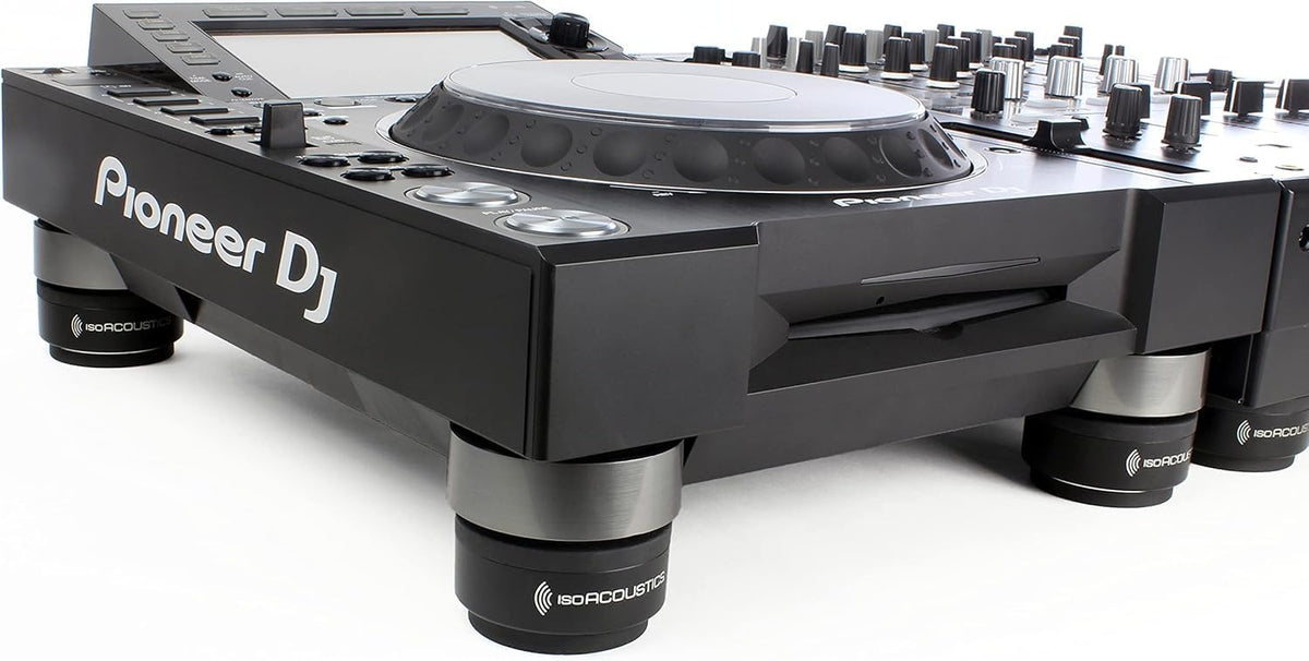 IsoAcoustics Iso-Puck Series Acoustic Isolators (Iso-Puck, 20 lbs max/Unit, 8...