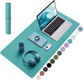 YSAGi Non-Slip Leather Desk Pad, Waterproof Laptop Computer Desk Keyboard Mat by YSAGi