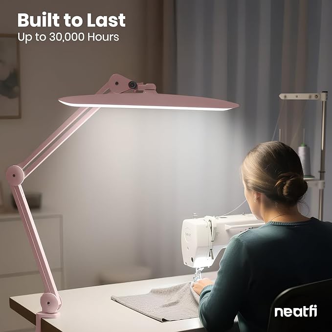 Neatfi XL 2, 200 Lumens LED Task Lamp, 24W Super Bright Desk Lamp, 4 Level - Image 9