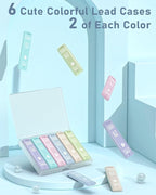 Four Candies 0.7mm Lead Refills in Case, 12 Tubes of 0.7 Lead, 60 Pieces per - Image 8