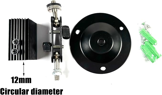 Laser Positioning Bracket 12mm, 360-Degree Adjustable - Image 3