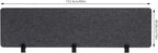 ReFocus Raw Clamp-On Acoustic Desk Divider Mounted Privacy Panel Set – Reduce - Image 2