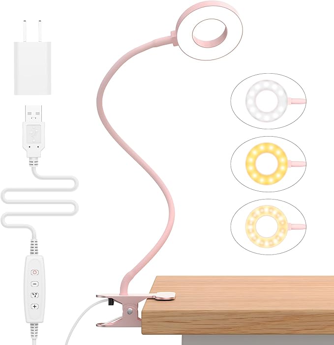 iZELL Desk Lamp, LED Reading Light by iZell