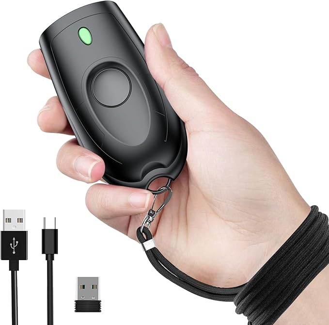 Mini Wireless Barcode Scanner, symcode Barcode Scanner Bluetooth&Wireless by ProfessionalBarcodeScanner