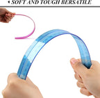 30PCS Clear Ruler, 12 Inch Plastic Rulers - Image 6