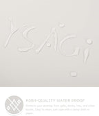 YSAGi Non-Slip Leather Desk Pad, Waterproof Laptop Computer Desk Keyboard Mat - Image 3