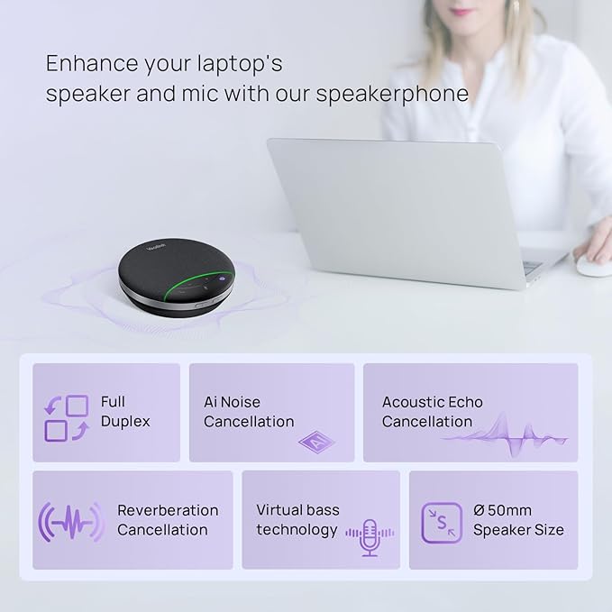 Yealink SP92 Bluetooth Speakerphone - Image 3