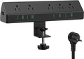 45W Fast Charging Station, Desk Clamp Power Strip, 4 PD USB-C Ports, 5 AC by Jgstkcity