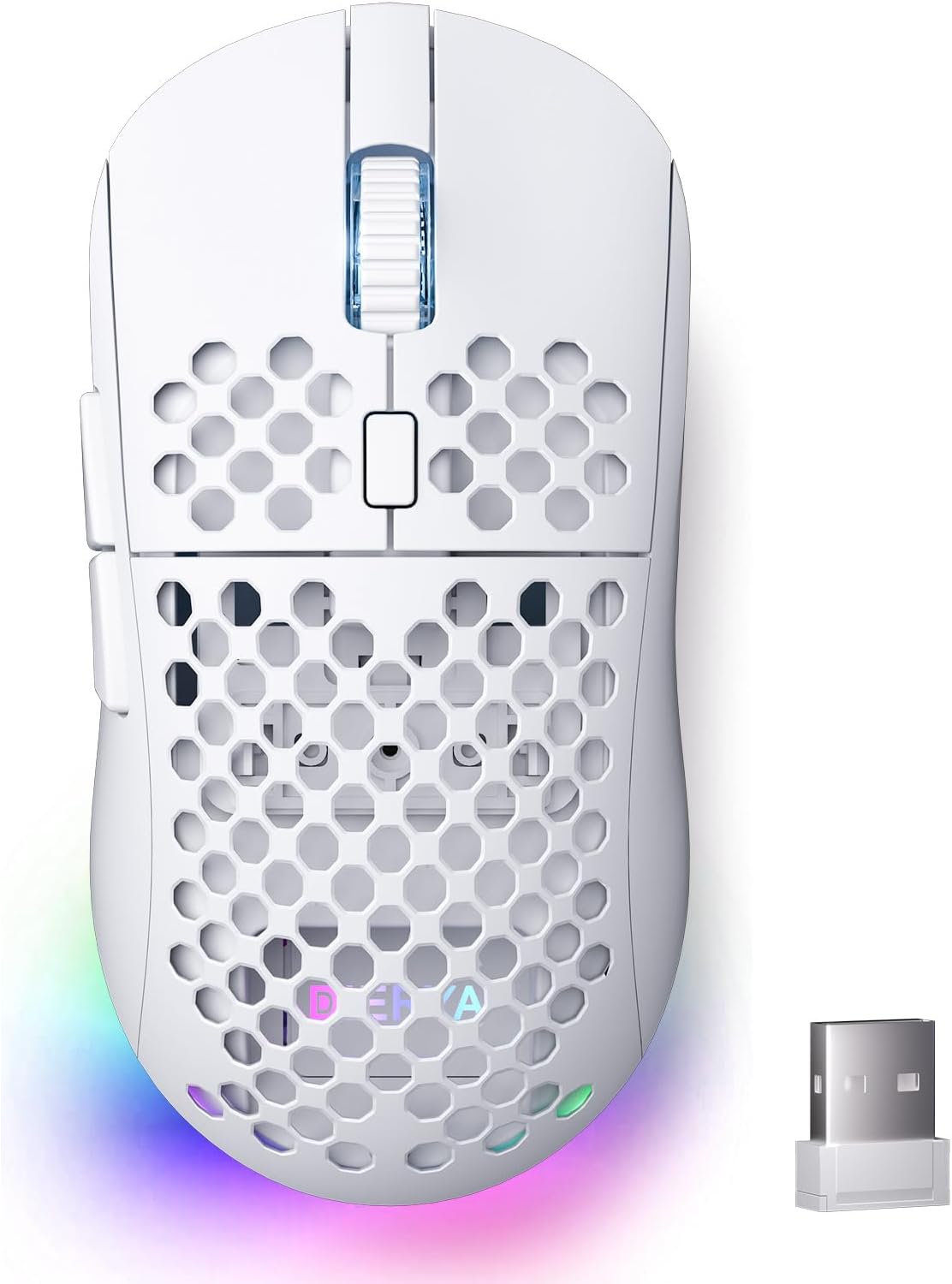 DIERYA M1 Wireless Gaming Mouse, 24000DPI, 180Hrs Battery, 16.8M RGB, 6 Progr...