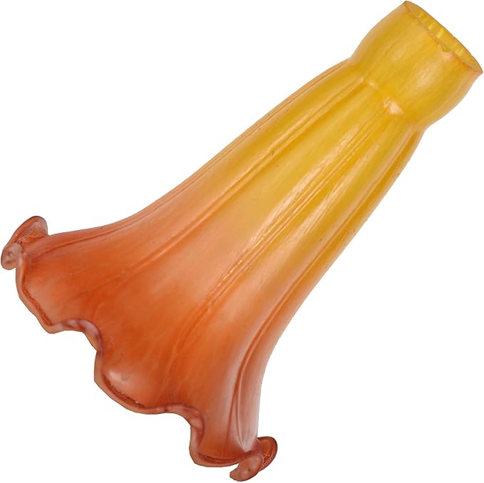Bieye LS11S Lily Flower Blown Glass Lampshade by Bieye