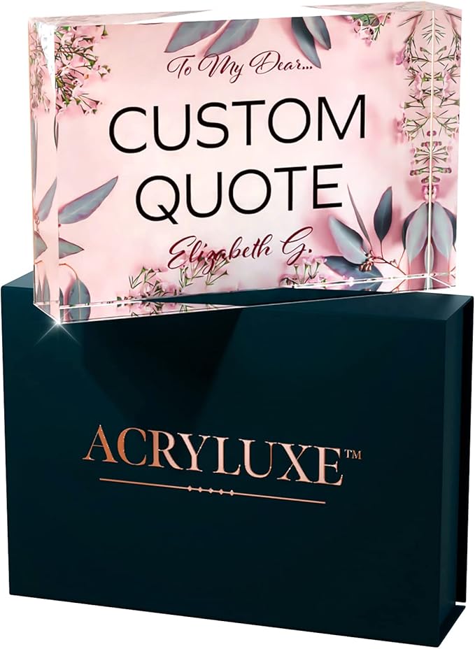 Custom Acrylic Sign Personalized, Custom Desk Name Plate, 18 Styles, - Image 4