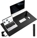 YSAGi Non-Slip Leather Desk Pad L Size, Waterproof Laptop Computer Desk by YSAGi