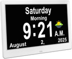 SSYA Dementia Clocks with Day and Date