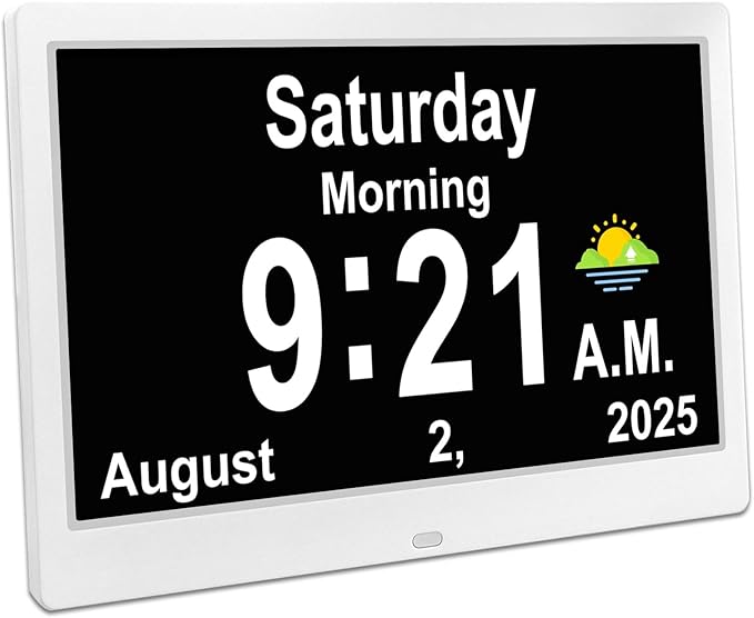 SSYA Dementia Clocks with Day and Date by SSYA