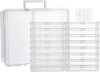 ALINK Photo Storage Box with Handle, Office Supplies - Image 8