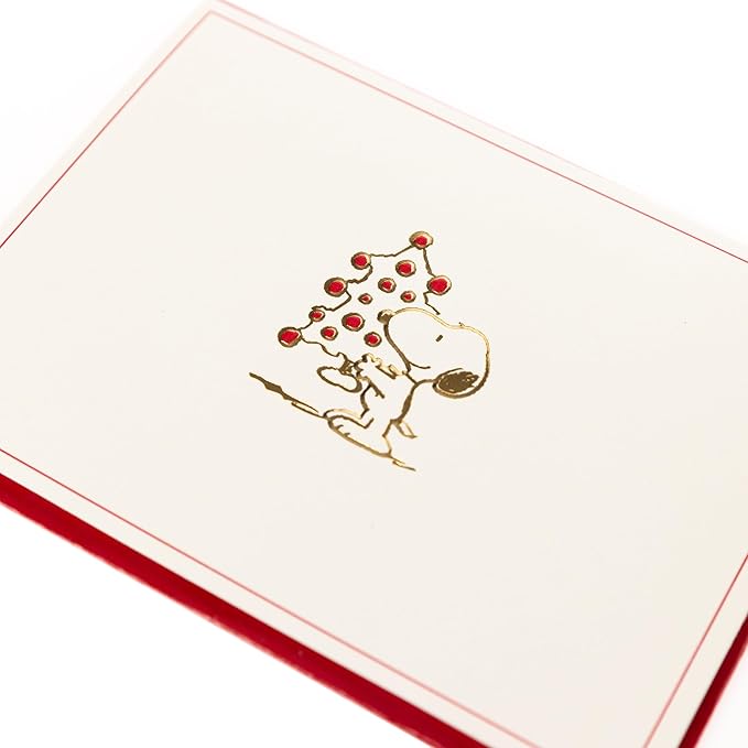Graphique Peanuts Holiday Designer Cards Luxe Collection, Christmas Greetings - Image 4